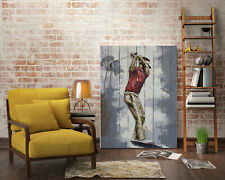 Golfer painting wall for sale  Westbury