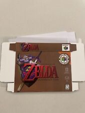 LEGEND OF ZELDA OCARINA OF TIME - NINTENDO 64 N64 - BOX ONLY + PROTECTOR comprar usado  Enviando para Brazil