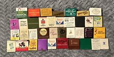 Vintage matchbooks lot for sale  Van Nuys