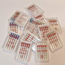 Sewing Machine Needles ORGAN 130/705H Universal,Jersey,Jeans,Stretch,Blue-tip... for sale  Shipping to South Africa