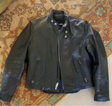 Schott black leather for sale  Lake Forest