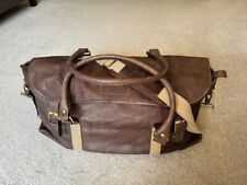 Musto leather holdall for sale  GLOUCESTER