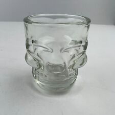 Copo Tiki Crystal Skull Head Vodka Whisky Skull Shot 1,5 oz Halloween comprar usado  Enviando para Brazil