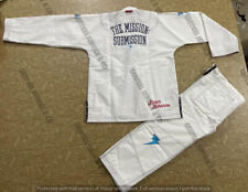 Uniformes blancos de jiu jitsu brasileño tamaño A1 con diseño de bordado de alta calidad  segunda mano  Embacar hacia Argentina