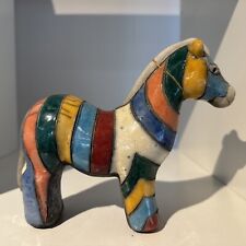 Raku keramikzebra figur gebraucht kaufen  Tiefenbach