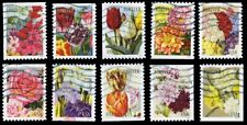 EE. UU. - 5042-51 - Juego de 10 sellos de arte botánico segunda mano  Embacar hacia Argentina
