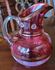 Antique victorian cranberry for sale  Shipping to Ireland