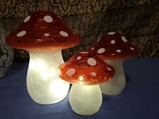 Set mushroom lamps for sale  Temple