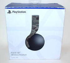 Used, PlayStation Pulse 3D Wireless Headset for PS5 PS4, Camo, No Adapter Dongle for sale  Shipping to South Africa