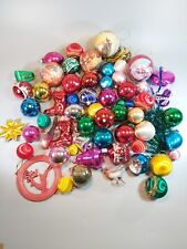 Baubles Bundle Some Vintage Holidays Festive Christmas Tree Hanging Decor Jolly, used for sale  Shipping to South Africa