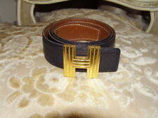 Hermes belt black for sale  LONDON