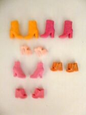 Vintage and modern Barbie doll shoes boots 80's All washed thoroughly for sale  HIGHBRIDGE