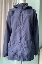 Used, MOUNTAIN WAREHOUSE Navy Blue Lightweight Ladies Parka Style Jacket Size 12/40 for sale  Shipping to South Africa