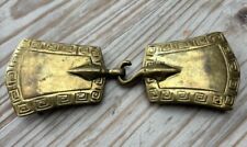Brass belt buckle for sale  LONDON