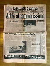 Gazzetta sportiva 1960 usato  San Lazzaro Di Savena