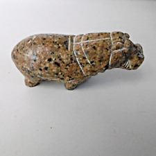 Hippopotame sculpté pierre d'occasion  Vif