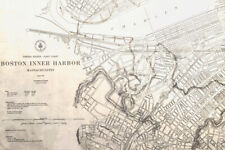 1937 map boston for sale  Saint Augustine
