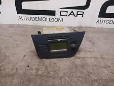 Autoradio seat leon usato  Italia