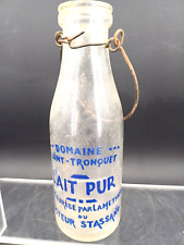 Ancienne bouteille lait d'occasion  Le Teil