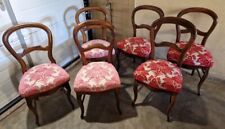 Série chaises noyer d'occasion  Saint-Pierre-des-Corps