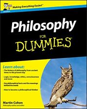 Philosophy dummies cohen for sale  UK