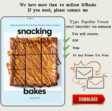 Snacks Hornees: Recetas Simples para Galletas, Barras, Brownies, Pasteles y Más por Y segunda mano  Embacar hacia Argentina