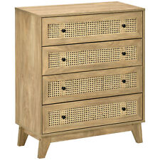 HOMCOM Chest of Drawers, 4 Drawer Unit Storage Organiser , Refurbished, used for sale  Shipping to South Africa