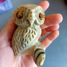 Vintage carved owl for sale  SOLIHULL