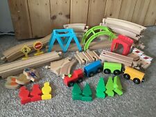 Wooden train set for sale  BADMINTON