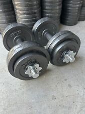 dumbbells pair 30 lbs for sale  Cypress