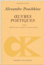 Oeuvres poétiques tome d'occasion  Bordeaux