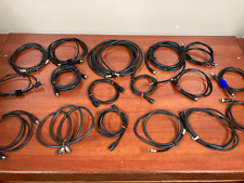 Coax cable lot of 17, used for sale  Shipping to South Africa