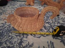 Wicker bird basket for sale  Hendersonville