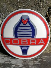 Cobra enamel sign d'occasion  Expédié en Belgium