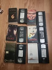 Usado, Fitas VHS - Lote de 6 filmes de terror antigos brincadeira infantil, conto de capuz, malícia  comprar usado  Enviando para Brazil