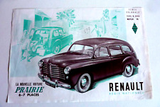 Renault publicité affichette d'occasion  Nevers