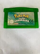 100% Genuíno Pokemon Versão Esmeralda Espanhol Esmeralda Game Boy Advance NOVA BATALHA comprar usado  Enviando para Brazil