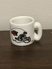 Vintage NFL Mini Coffee Cup Mug Arizona Cardinals 1.25" Collectible Miniature for sale  Shipping to South Africa