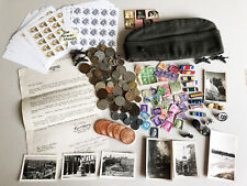 ESTATE LOT-CIGAR BOX-WW2 NAZI GERMAN Swastka COINS, Stamps, World COINs,Soldiers for sale  Shipping to South Africa