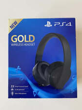 Fone de Ouvido Sem Fio Sony PlayStation 4 PS4 GOLD Na Caixa comprar usado  Enviando para Brazil