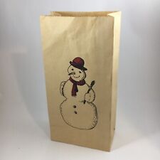 Small snowman brown for sale  Hazel Park