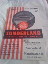 Manchester united sunderland for sale  WINSFORD