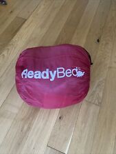Used, ReadyBed Argos Red Double Size Sleeping Bag No Mattress Camping Sleep 2 Adults for sale  Shipping to South Africa