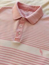 Camisa polo listrada MARKS & SPENCER M&S rosa mix edição limitada masculina média comprar usado  Enviando para Brazil