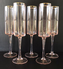 Pink glass champagne for sale  Fort Myers