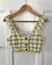 Zara top tweed gebraucht kaufen  Frankfurt