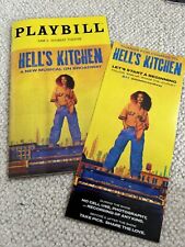 Hell kitchen playbill for sale  SEVENOAKS