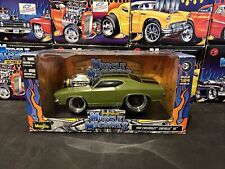 Muscle Machines 1:24 scale model 1969 Chevrolet Chevelle SS Green MIB Maisto for sale  Shipping to South Africa