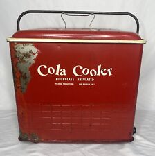 Vintage cola cooler d'occasion  Expédié en Belgium