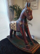 handmade wooden rocking horse for sale  El Paso